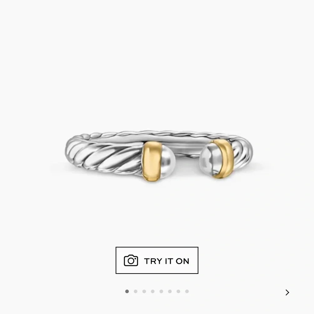 David Yurman Petite Cable Open Ring